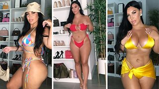 🌴 Summer Swimwear Try-On | Vacation Bikinis Packed for a Beach Holiday