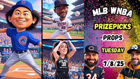 😈 9 BEST TUESDAY PRIZEPICKS MLB PICKS TODAY | 🏀 WNBA PICKS | MLB PROPS | 7/8
