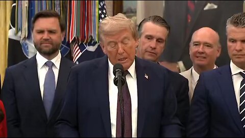President Trump announces the U.S. Space Command HQ will move from Colorado to