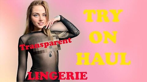 4K Try On Haul 2025 // Transparent No bra See Through // Curve Plus size Ideas Fashion amazon trends