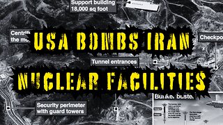US Bombs Iran Nuke Facilities, Trump Speaks, What's Next?