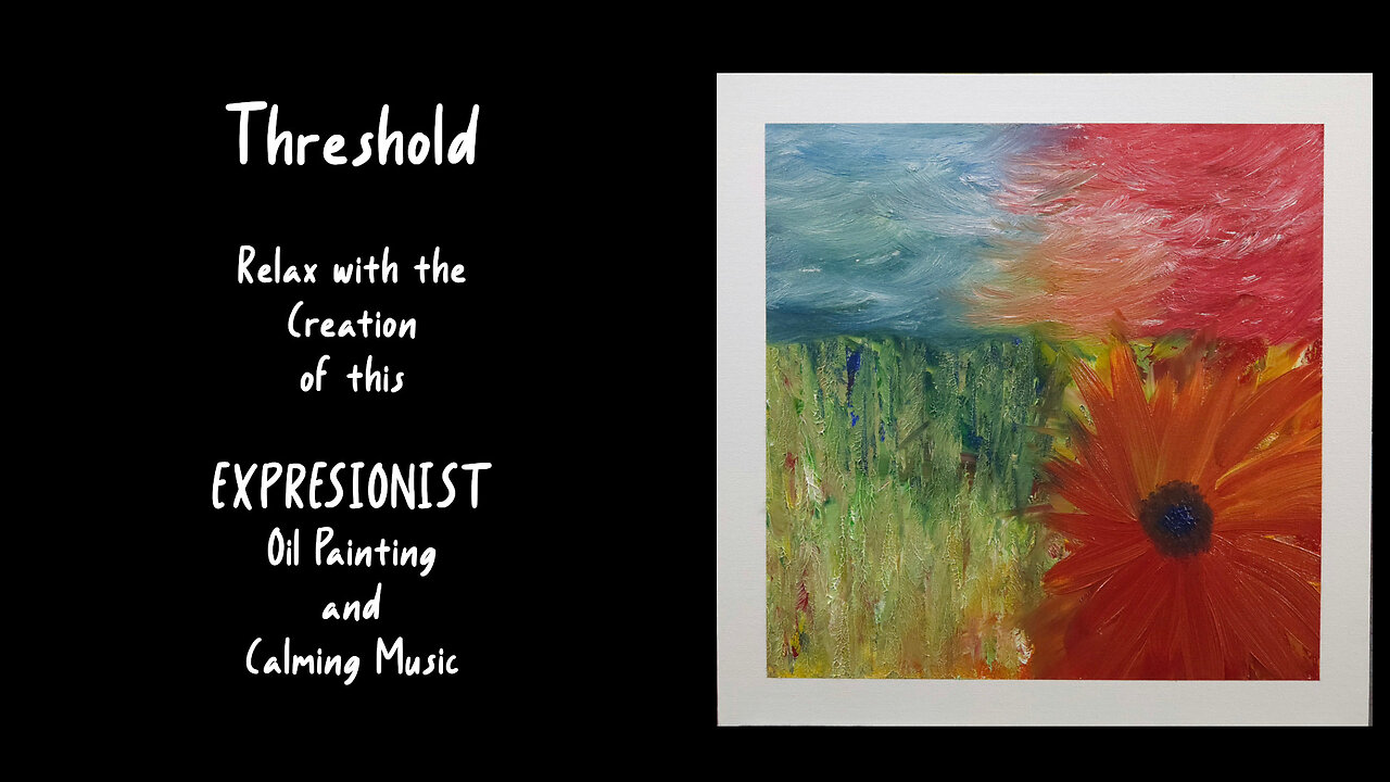 From Calm to Fire: Emotional Oil Painting Time-lapse