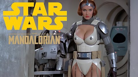 STAR WARS MANDALORIAN 1950's Super Panavision 70