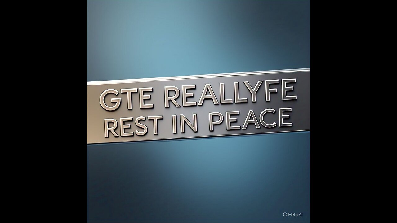 REST EASY BABY BROTHER GTE REALLYFE 4LIFE!!