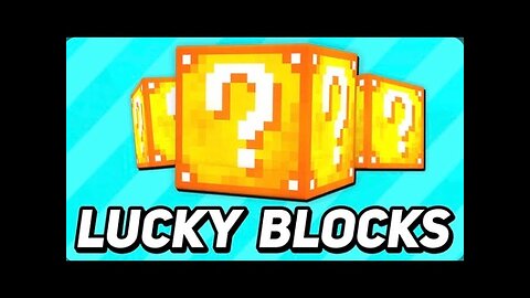 Minecraft lucky blocks world