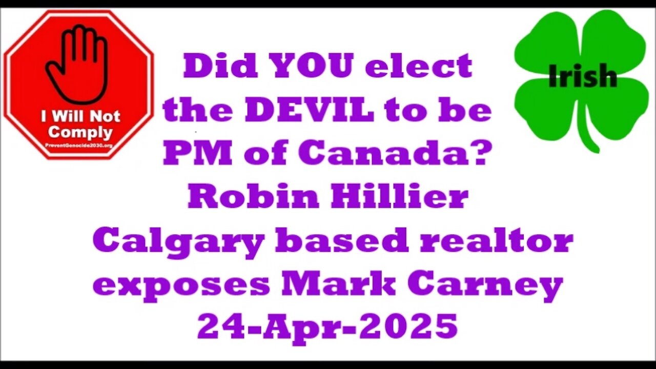 Mark Carney is BUSINESS PARTNERS with Elon & Trump! Canada Is Being SOLD OUT! 16-Apr-2025