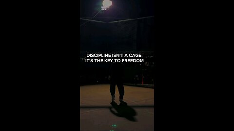 Discipline creates the life you dream of.