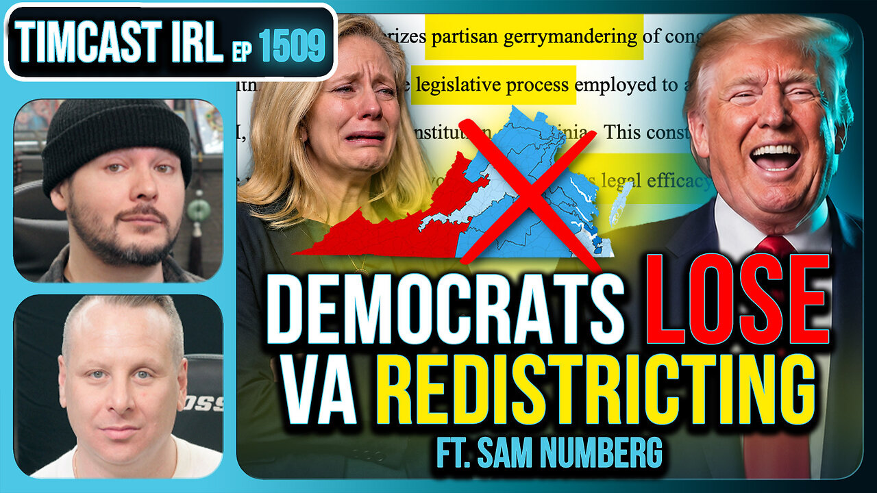 Democrats LOSE VA Redistricting w/ Sam Numberg | Timcast IRL