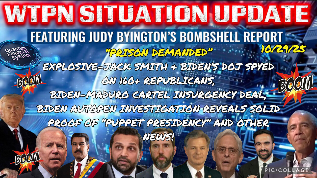 WTPN ~ Judy Byington ~ Situation Update ~ 10-29-25 ~ Trump Return ~ Restored Republic via a GCR