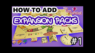 The Mini Con-Carnival Expansion Pack #1 | PRINT & PLAY BOARD GAME |