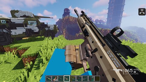 We Destroyed Pillager Outpost with Modern Weapons... But They Came Back for Revenge! 😱💣