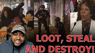 Maxine Waters LOSES IT As Democrat Mayor PANICS Over Mass Looting BREAKING OUT During LA Riots!