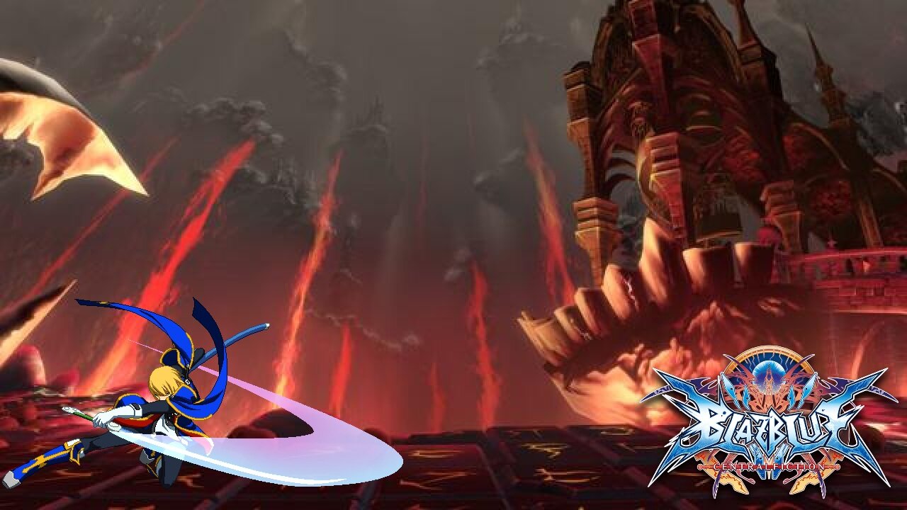 BlazBlue Centralfiction Arcade mode - Jin Act 1 (No commentary)