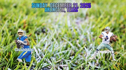 Los Angeles Chargers @ Dallas Cowboys, Week16, Diggin' Deeper Into the NFL