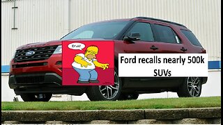 Ford recalls nearly 500,000 SUVs