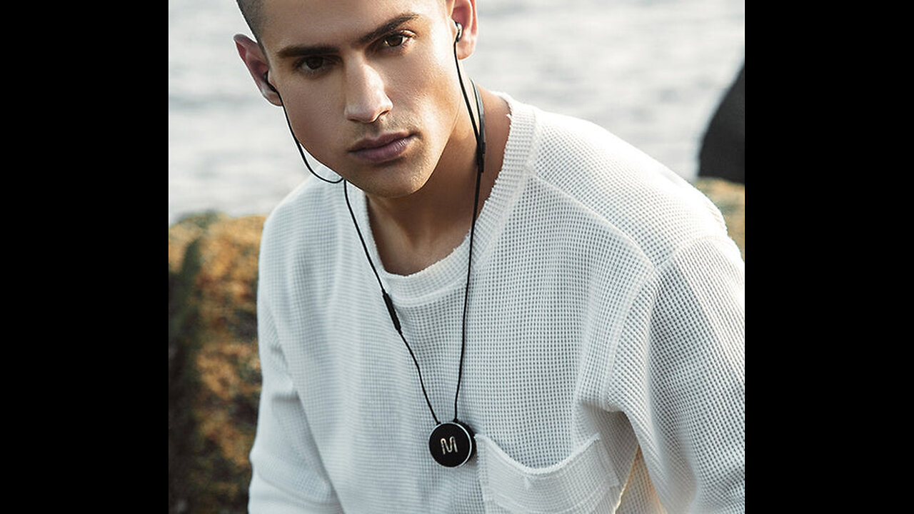 Neckband Headphones with Adjustable Design, Easy to Store, Double Coil Design High & Sound Quality