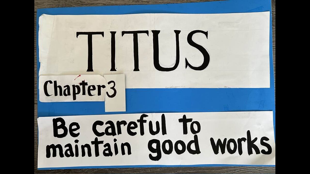 Titus Chapter 3 - Marianne Manley