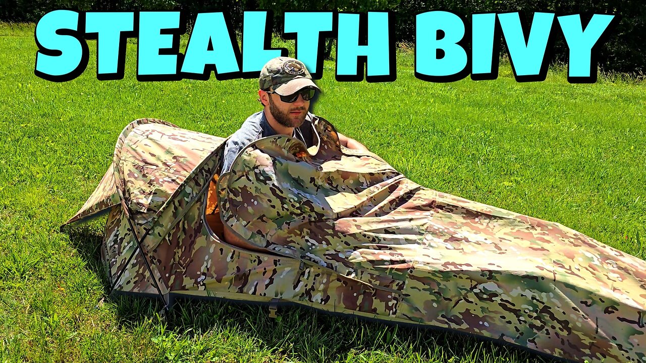 Multicam Hooped Bivy Stealth Shelter | MT Hideaway Bivy
