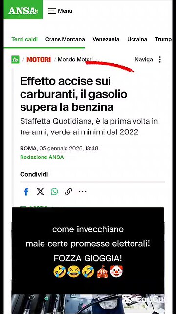 la notizia del giorno