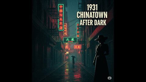 1931 Chinatown After Dark