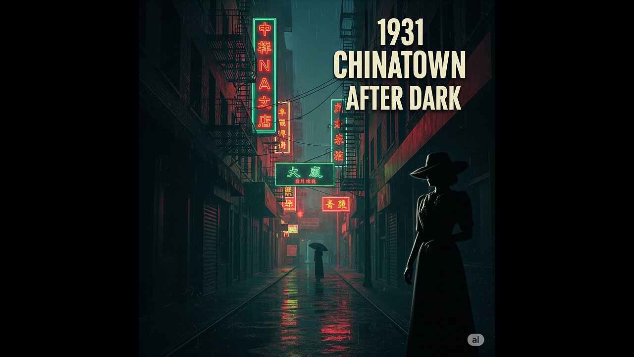 1931 Chinatown After Dark