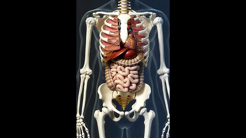 Hid bone 3D Animation- Skeleton system #3dmedico