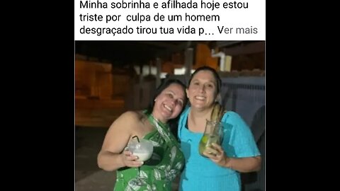 minha sobrinha acaba de ser assassinada pelo ex.