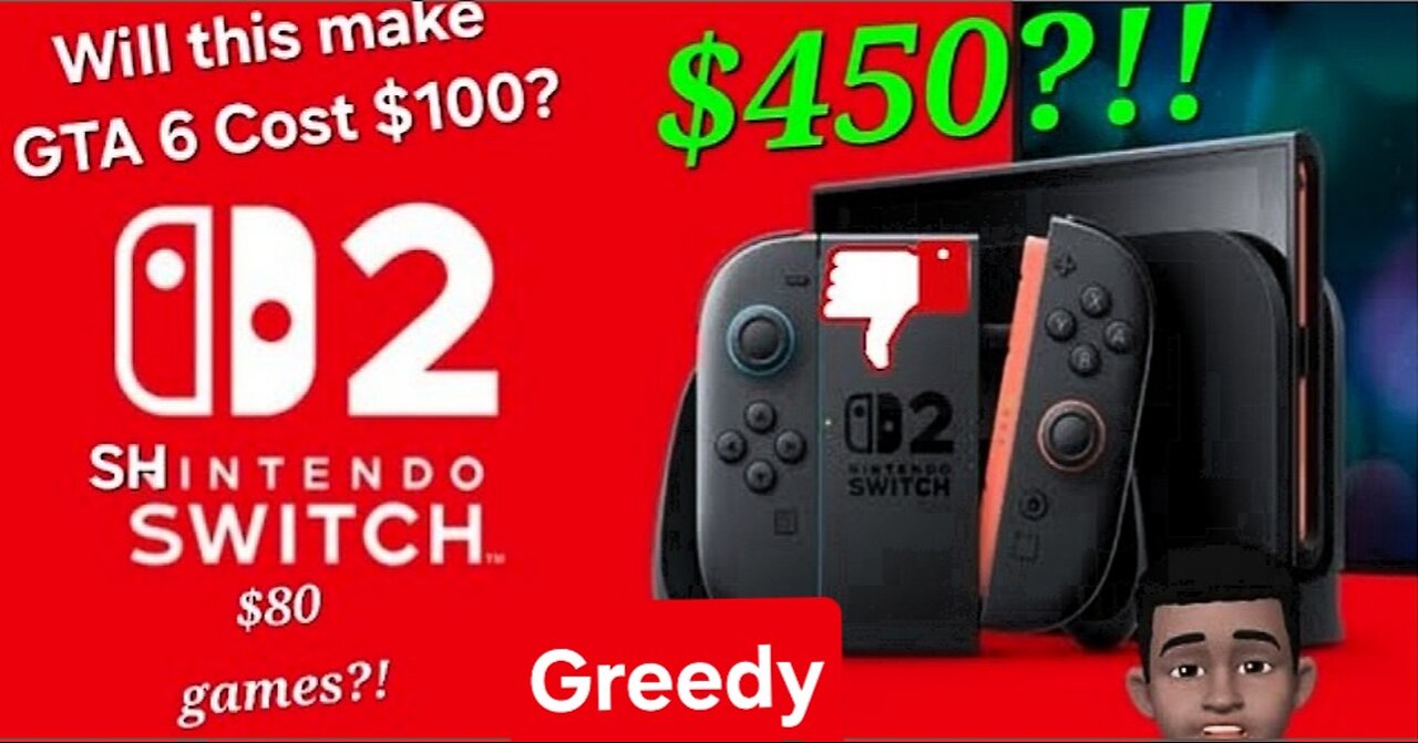 The Nintendo Switch 2 Game prices are just Insane for what their worth...