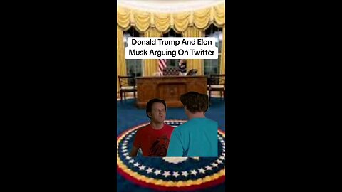 Donald Trump And Elon Musk Arguing On Twitter