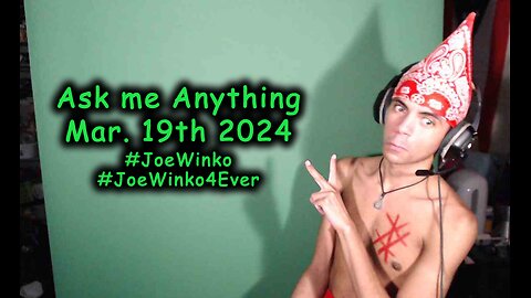 Ask Me Anything Livestream (Mar 19th 2024) - Joe Winko