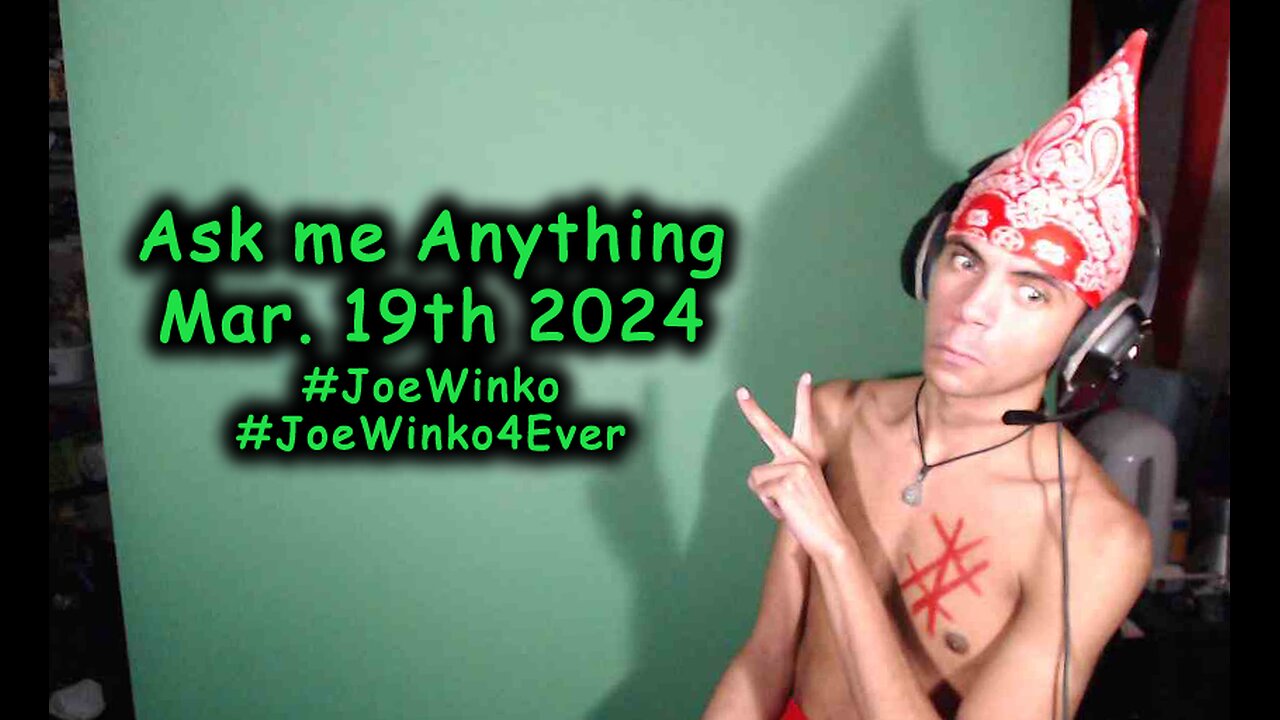 Ask Me Anything Livestream (Mar 19th 2024) - Joe Winko