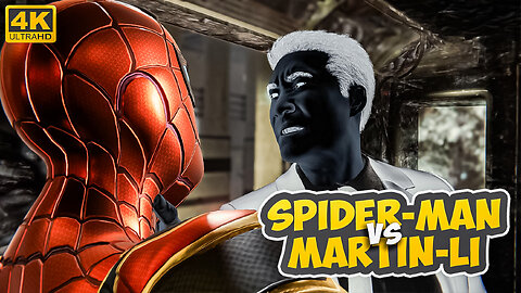 Spider Man vs Martin Li Train Fight | Gameplay