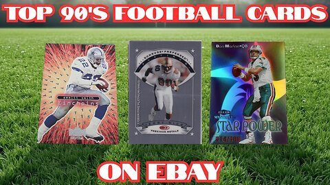 Valuable 90s Football Cards | Recent eBay Sales Oct. 13 - 19