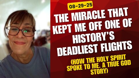 The Miracle That Kept Me Off One of History’s Deadliest Flights #Flight191 #HolySpirit