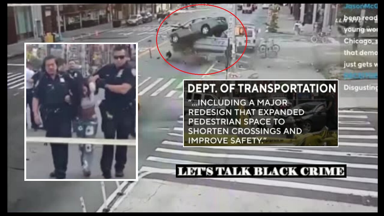 Let's Talk Black Crime 61 · Intersections Fault Not the Blacks Plowing Through at 80 mph