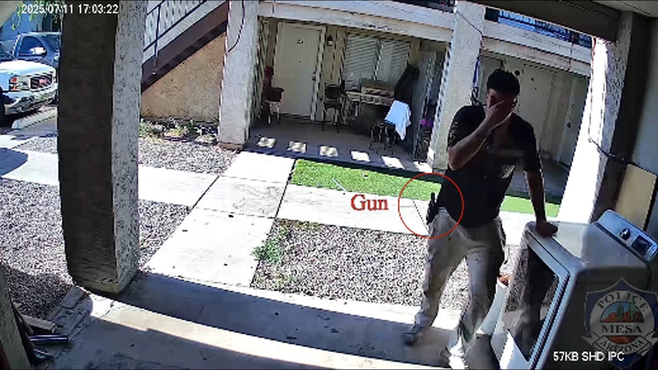 Mesa Arizona Armed Invader on Drugs Terrorizing His Neighbors