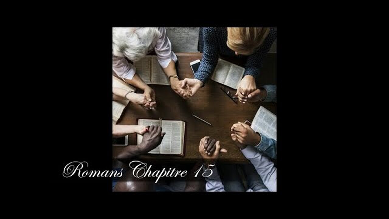 Romains Chapitre 14 a 16