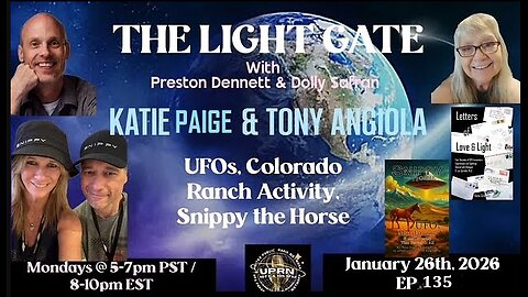 THE LIGHT GATE EPISODE #145: KATIE PAIGE & TONY ANGIOLA
