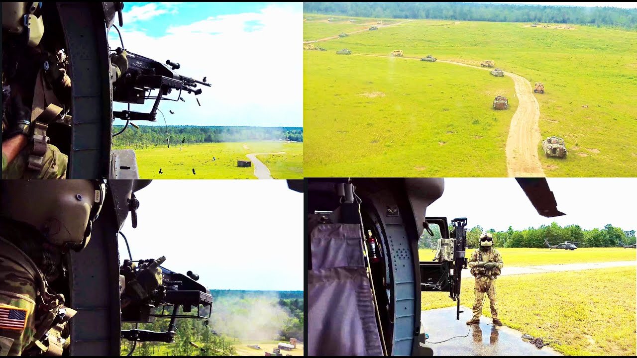 131st Aviation Regiment Goes Airborne with Epic Aerial Gunnery Training