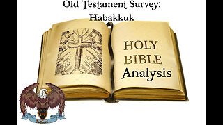 Old Testament Survey Analysis: Habakkuk
