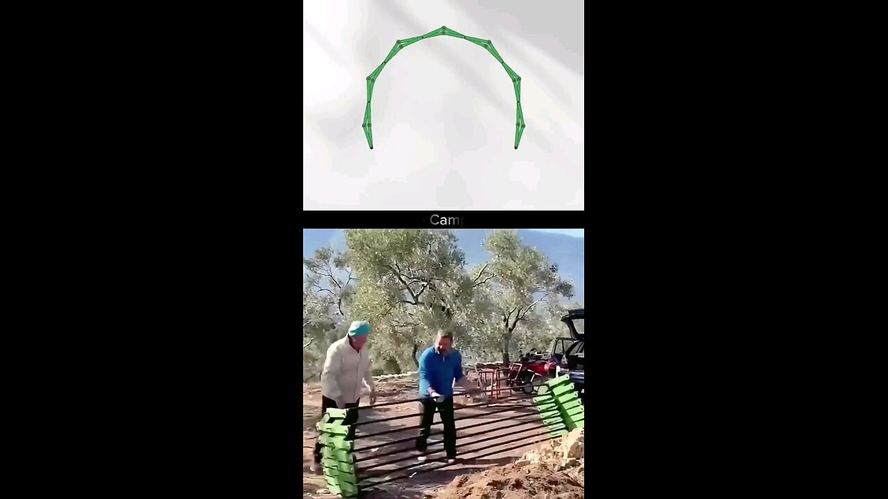 Foldable Camo tent