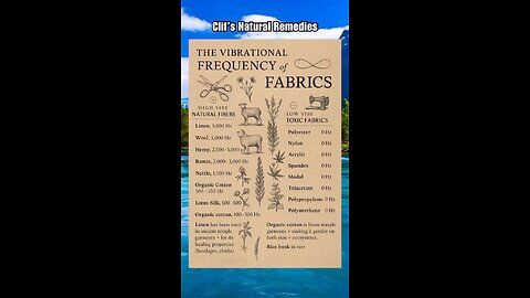 Did You Know Your Clothes Carry a Vibration?
