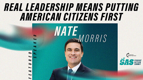 You won’t hear Nate Morris pushing for amnesty 🙌