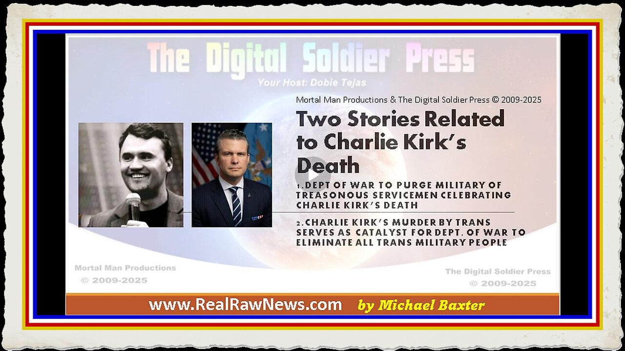 Two Stories Related to Charlie Kirks Death