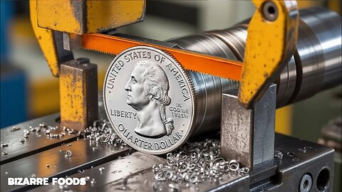 How Coins are Made - Inside the Never Before Seen Coin Factory