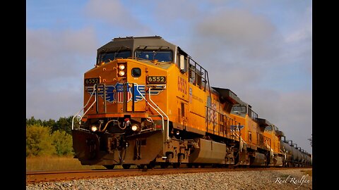 CN 2234, KCS 5009 at Night, BNSF and UP - Hinckley Subdivision