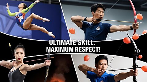 Respect Moments! 🔥 Gymnastics & Archery! #ViralScene
