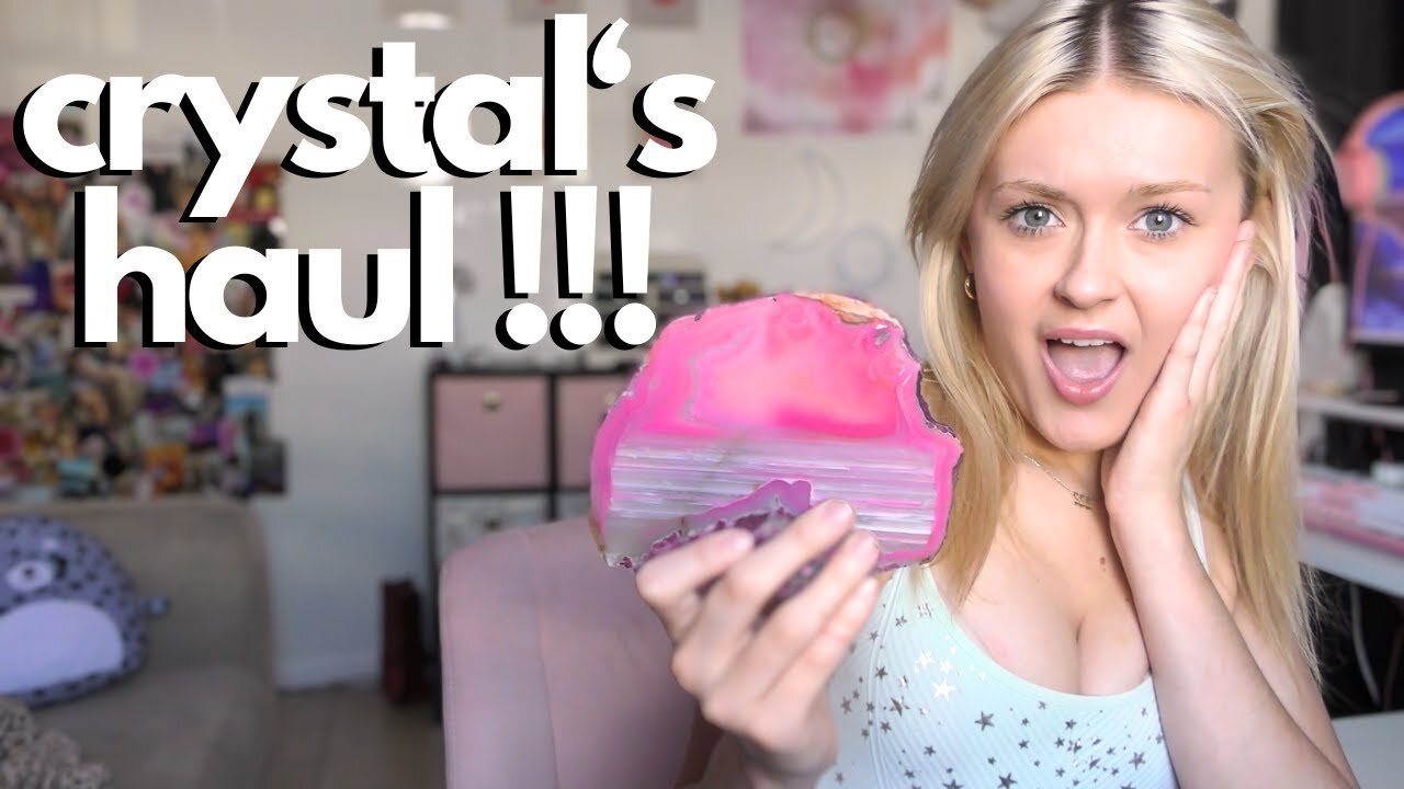 Stephanie Alo | stephmyers | steph myers | crystal's haul !!! ( amethyst, rose, quartz, & more !! )