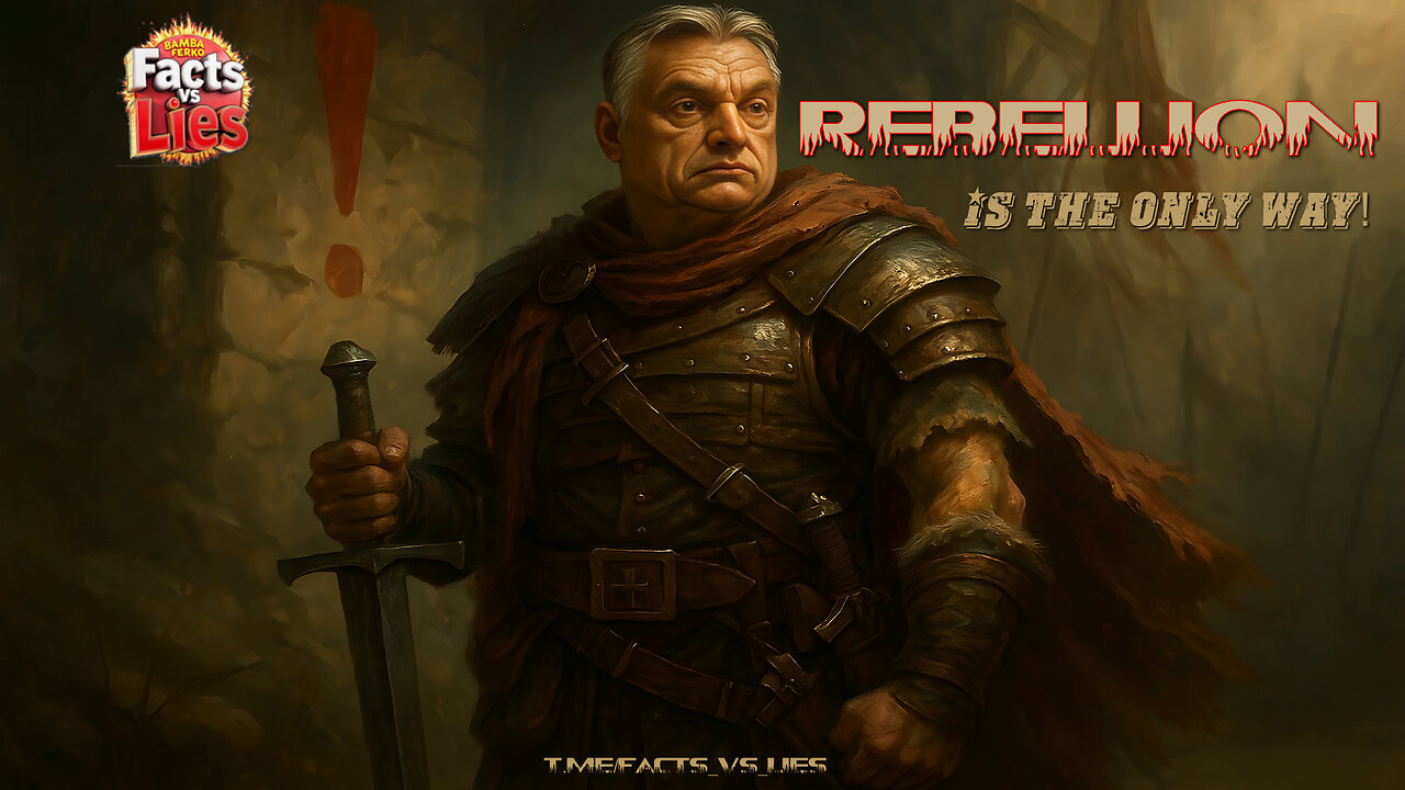 Viktor Orbán: 🔥REBELLION is the only way!