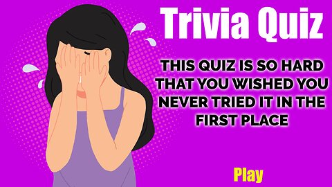 This quiz is so hard it will make you cry